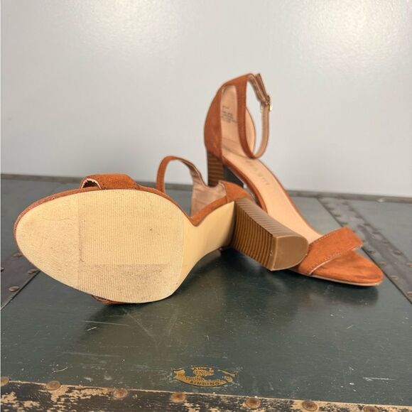Madden Girl Bella-S Pumpkin Brown Block Heels Strappy sandals size 7.5 - Picture 5 of 7